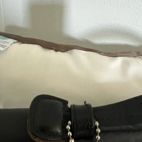Coach vintage Black Leather briefcase